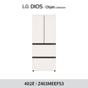 LG 디오스 오브제 김치냉장고 메탈 베이지 402L Z403MEEF53 TV상품