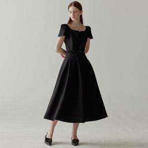 [플로움] Jane Shell Dress(3color)