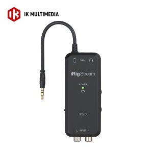IK Multimedia iRig Stream Solo 모바일 스트리밍 인터페이스
