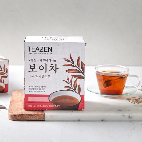 <b>티젠 보이차</b> 0 7g 40입 28g