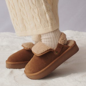 오찌 벌루니 플랫폼 밴딩 슬라이드 카멜 / FLOTEF4W19