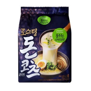 [Express] 풀무원 로스팅돈코츠라멘 109.5G*4입