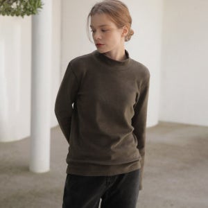 [RR]에이트 피치기모 반폴라[기본,스판,하프넥,데일리,겨울]