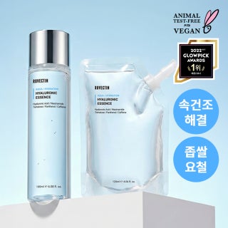 [수분 플럼핑/속건조 종결] 로벡틴 아쿠아 히알루로닉 에센스 리필기획 (180ml +120ml) 제품 썸네일