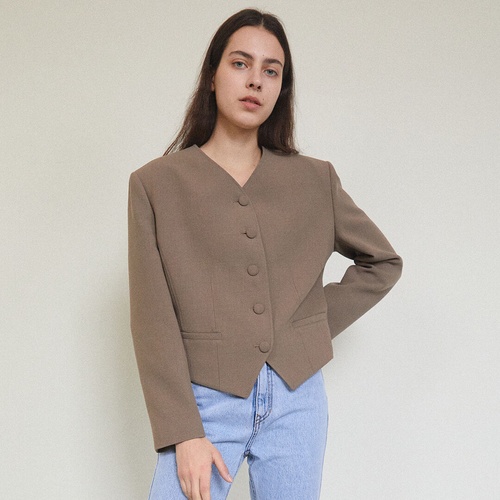 [메종마레] Softies Wool Jacket, Khaki