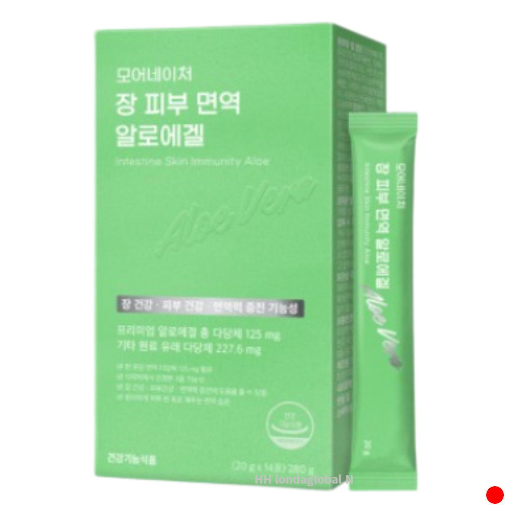 모어네이처 장 피부 <b>면역</b> 알로에겔 이뮨 젤리 14포