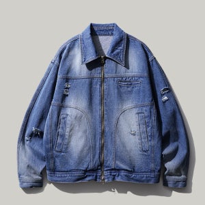 [순삭세일][펀치라인] 올라운더 데님 자켓 PLOT9168