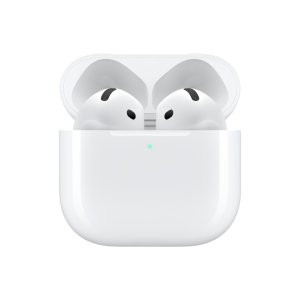Apple 2024 에어팟 4세대 블루투스 이어폰 유선충전   화이트 MXP63KH/A