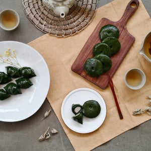강화 약쑥 개떡1kg, 강화마니(마리농장)