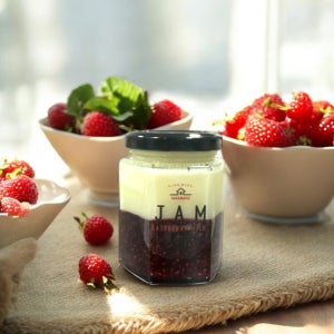 수제잼 라즈베리밀크잼 투톤잼 과일잼 산딸기 콩포트, 맘마스