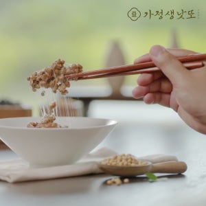 일본전통기술을 전수받아 직접만든 가정생낫또, 가정생낫또