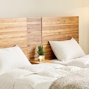 [셀레스티얼 럭셔리] N형 패밀리호텔침대/협탁 세트 수납형