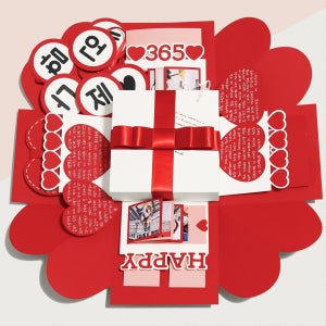 상자편지세트 남자친구이벤트커플선물남친생일, 디어메이드