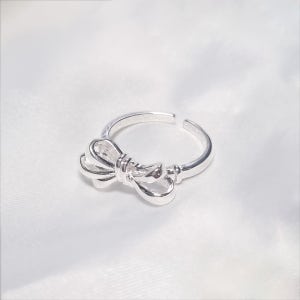 손,잡아줄게 위안부 후원 큰 리본🦋🌸 은반지, 손,잡아줄게