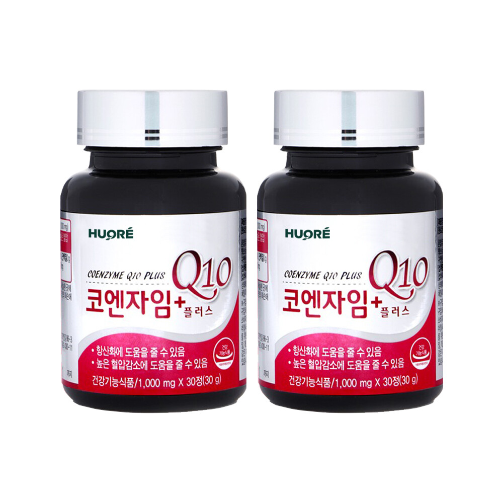 내츄럴<b>가이아</b> 코엔자임Q10 2병 약 2개월분 혈압에 좋은 혈압 낮추는