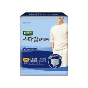 디펜드 디펜드 남성 스타일 언더웨어 파워 대형8P