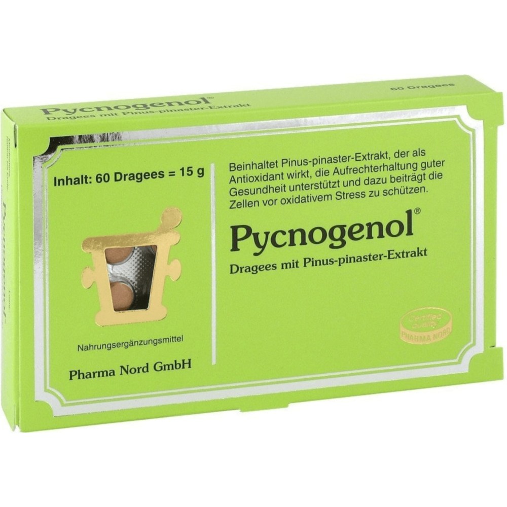 Pharma Nord 파마노드 <b>프랑스 해송</b> 소나무껍질 피크노제놀 40mg 60정  1개