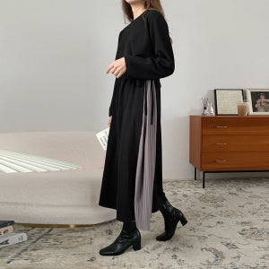 마미누리 나나모원피스 임산부원피스 하객룩 결혼식 만삭 임부복 빅사이즈