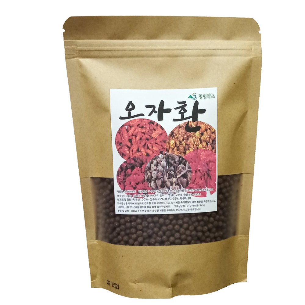 청명약초 오자환골드(300g)-국내산  1개  300g