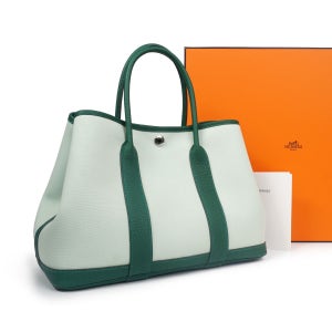 에르메스 가든파티 30 VERT PEPPERMINTVERT MOYEN W각 풀셋트 선물용 H051551CKCI