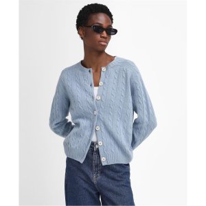 바버 더 바이 알렉사 가디건 The Edit by Alexa Gail Cardigan 500416 Woad Blue