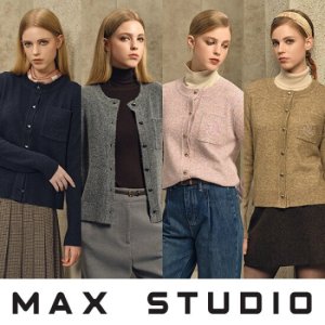 막스스튜디오 24FW 윈터 캐시블렌디드 가디건2종 TV상품