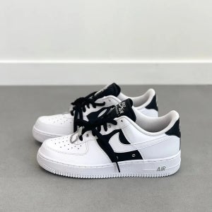 나이키 에어포스 1 07 프리미엄 화이트 블랙 흰검 검흰 범고래 돌고래 판다 팬더 포스 DA8571-100