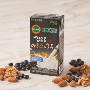 베지밀 검은콩 아몬드 앤 호두 두유 190ml  48개