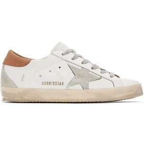 골든구스 로우탑 스니커즈 GWF00102 F002182 10803 WHITE BROWN 여성 242264F128039