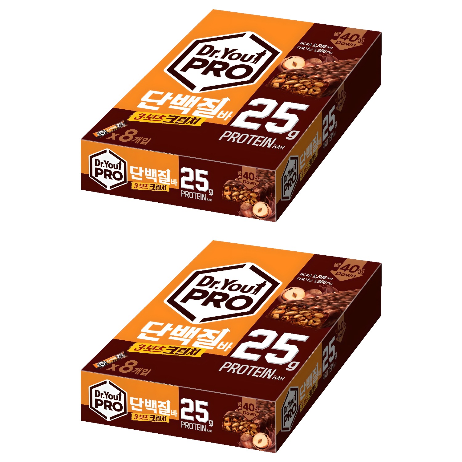 닥터유 프로 단백질바 3넛츠 크런치 제품 이미지