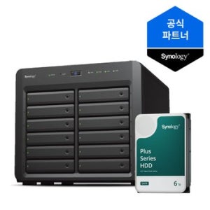 시놀로지 나스 12베이 NAS DS2422+ (6TBx1) 정품 HDD HAT3300