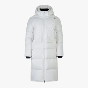 [헥센] 여성 구스 롱 다운,SPIWCNDJ354WWHT