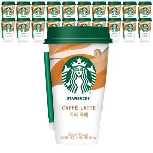 서울우유 스타벅스 카페라떼 270mlX10개x2개+아이스포장