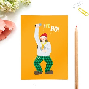 엽서카드 POSTCARD 제이의 취미생활 hey ho 카드, 텐바이텐