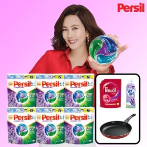뉴 퍼실 디스크라벤더 6팩+버넬1+퍼울1+후라이팬 TV상품