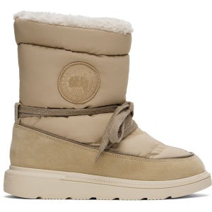 캐나다구스 탄 데마 퍼프 부츠 7802W TAN LINEN 여성 242014F113007