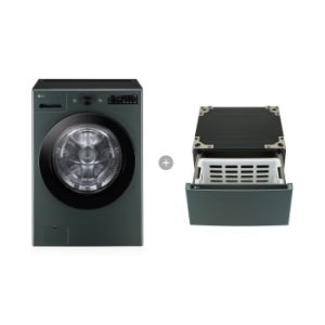 LG 트롬 오브제컬렉션 + 키높이 수납함 FG24GNF