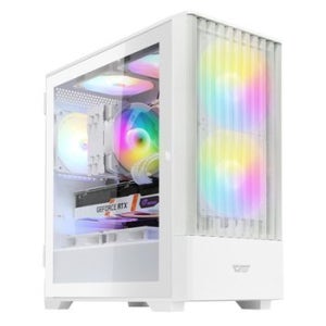 darkFlash DNM600 MESH RGB 화이트 케이스