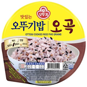 (17개+3개) 오뚜기 오곡밥 햇반210g  210g  20개