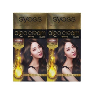 사이오스 올레오 골드라벨 새치커버 염색약 100g [4N 리치초콜릿] 2개 So