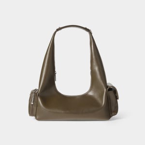 코이무이 Pocket Hobo Bag Small (Khaki Brown)