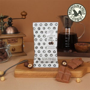 산과들에 [산과들에] 밀크초콜릿헤이즐넛 x10봉 /초코볼 간식