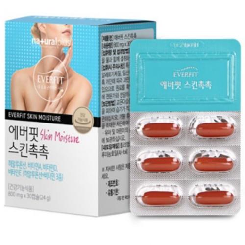 내츄럴플러스 <b>에버핏 스킨촉촉</b> 800mg x 30캡슐