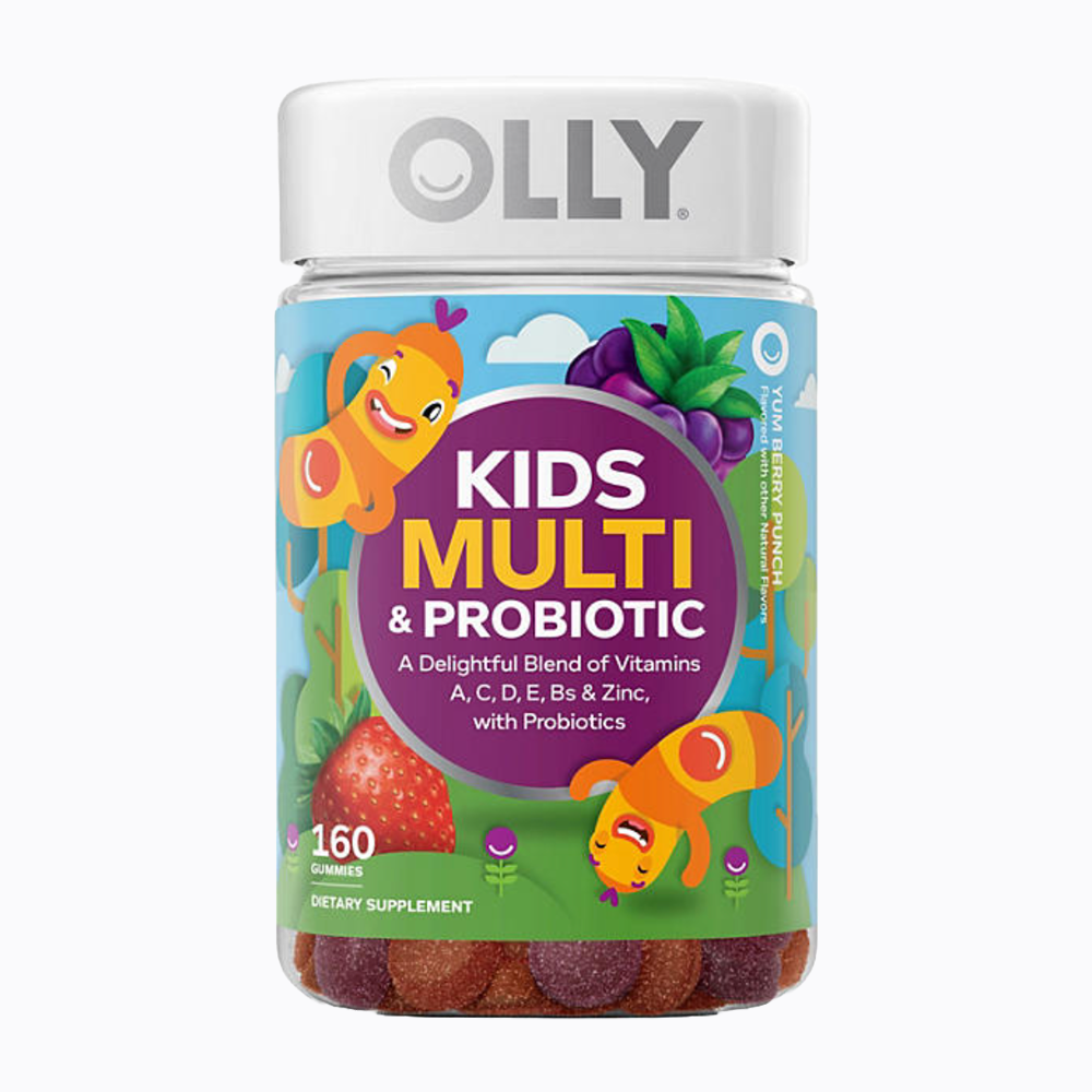 올리 키즈 멀티비타민 프로바이오틱 10빌리언CFU 160정 유산균 비오틴 판토텐산 아연  1개  160회분