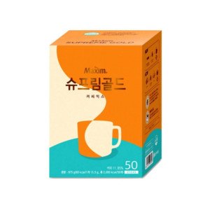 맥심 대량 구매 맥심 슈프림골드 커피믹스 50T 인스턴트커피 동서 탕비실 교회 기업행사 세미나