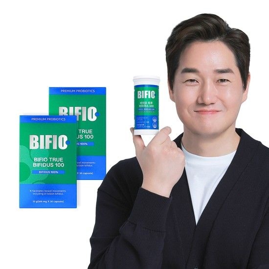 비피오 트루 비피더스 100 30캡슐 x2박스 유지태 유산균(2개월 구성)