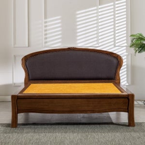 [건강한수면] 전자파차단 온돌침대 (퀸) 황토흙 HM048