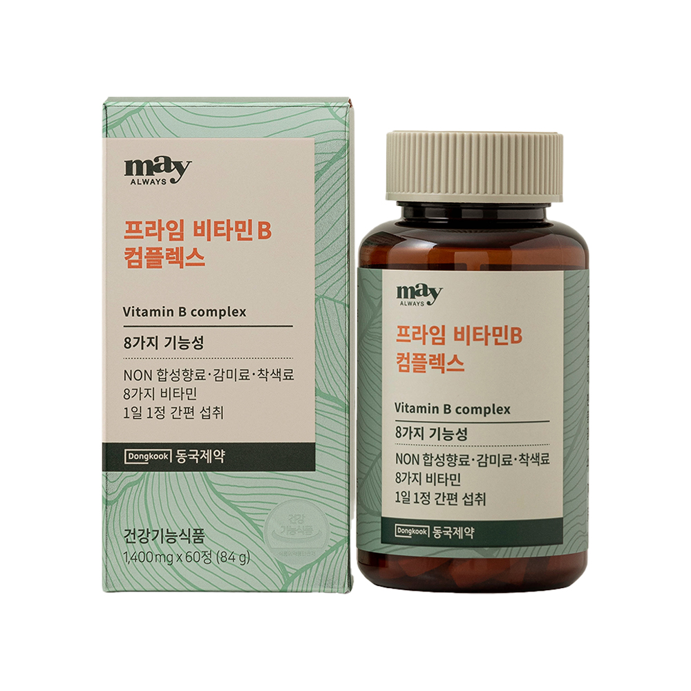 동국<b>제약</b> 프라임 <b>비타민</b>B 컴플렉스 1400mg x 60정