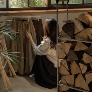 애즐리 코듀 스커트 팬츠