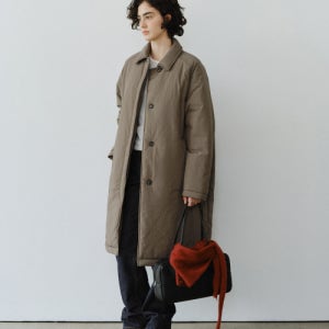 [유라고] Raglan padded long coat 241016